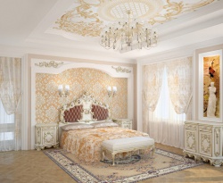 Ремонт спальни: Дизайн спальни в стиле 16 века.