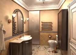 <p><em><strong>Ремонт ванной: стильная ванная комната. </strong></em></p>