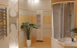 <p><em><strong>Ремонт ванной: Дизайн ванной комнаты с душевой.</strong></em></p>