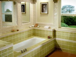 <p>Ремонт ванной:  Дизайн плитки в ванной. С алатовый цвет.</p>